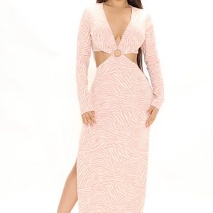 Wild persona sweater maxi dress Fashion Nova